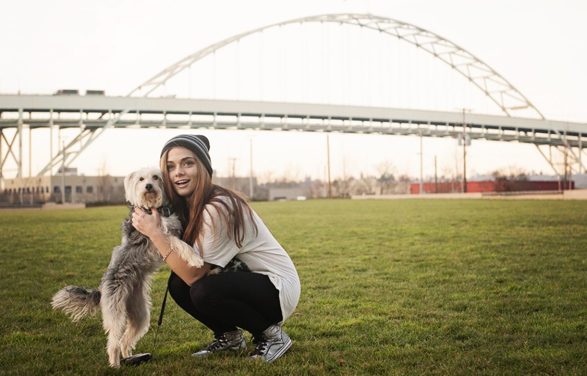 Senior Photo in Downtown Portland