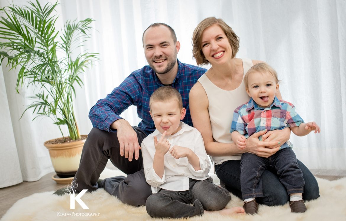 Family Portrait Session in Portland with Kimi Photography