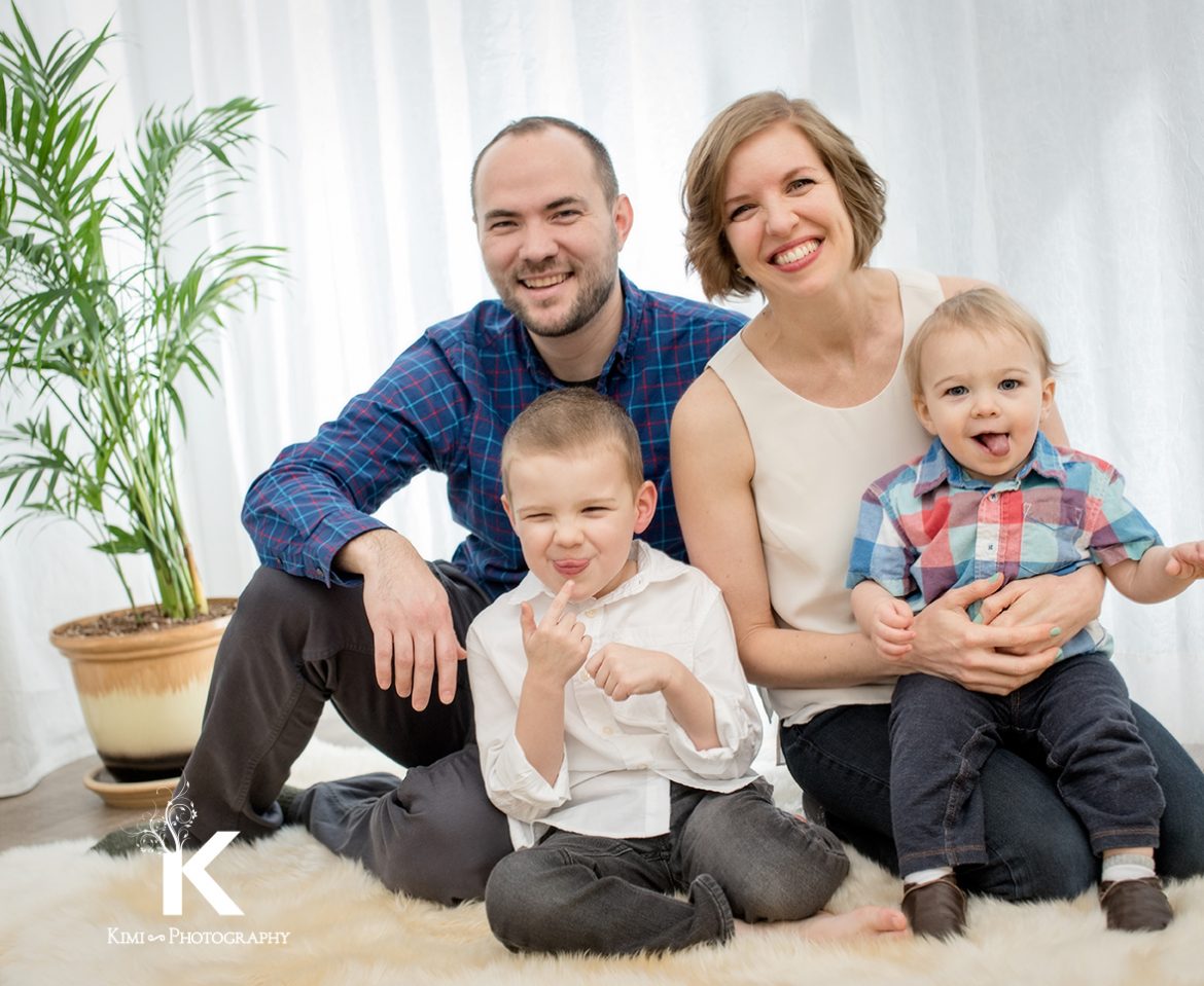 Family Portrait Session in Portland with Kimi Photography