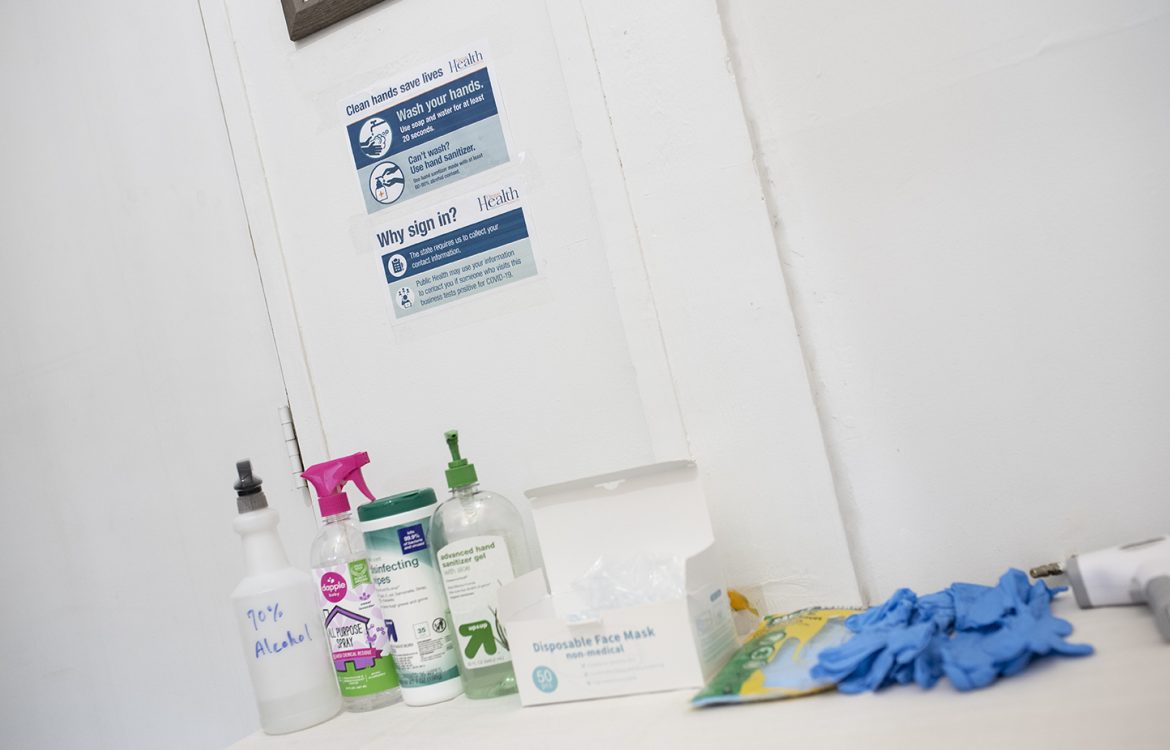 Sanitation for Newborn Photography