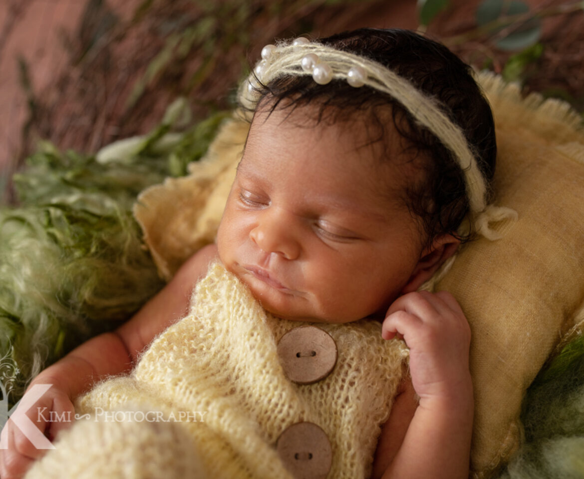 In studio 1st birthday session