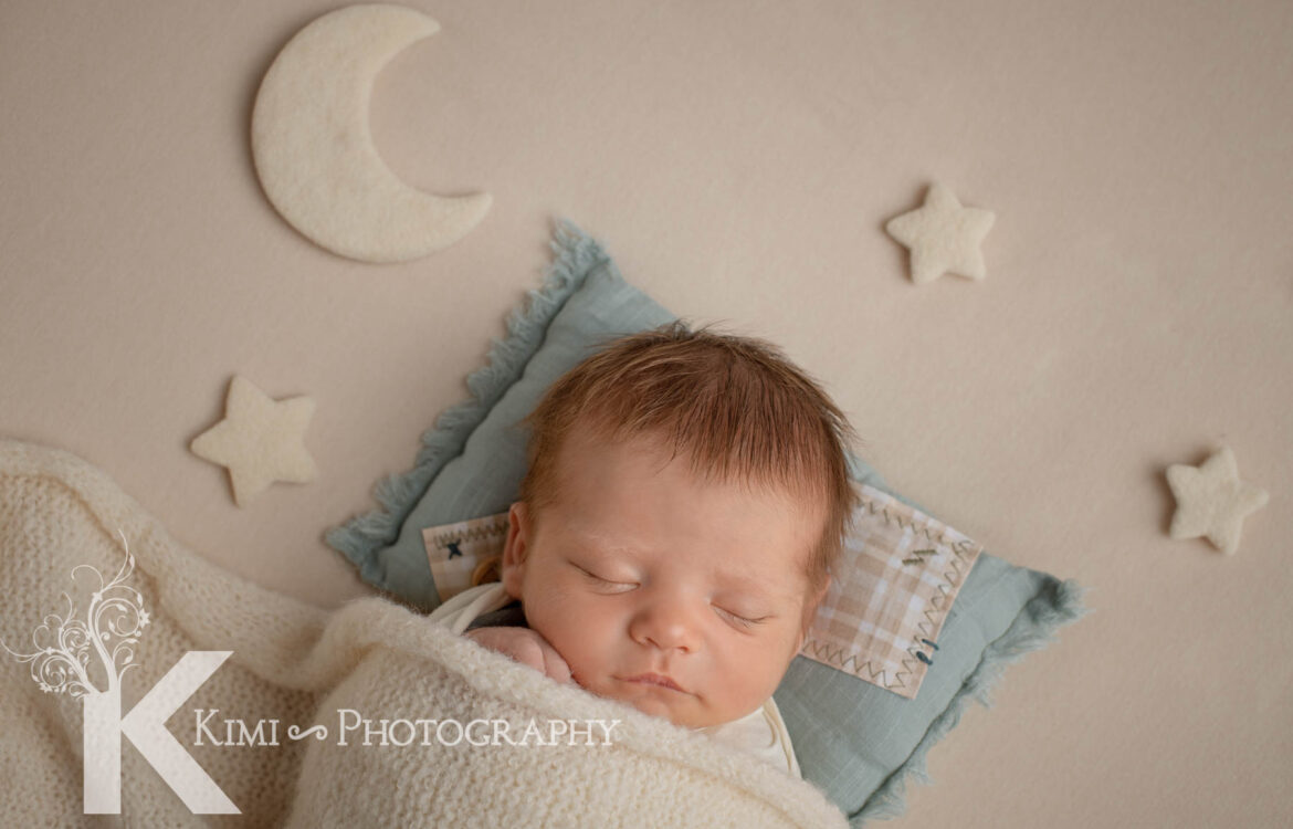 Neutral Color Portland Newborn Photography