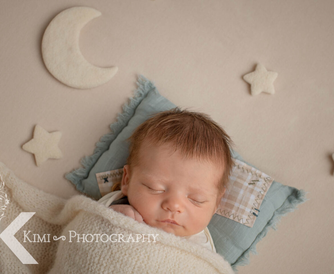 Neutral Color Portland Newborn Photography